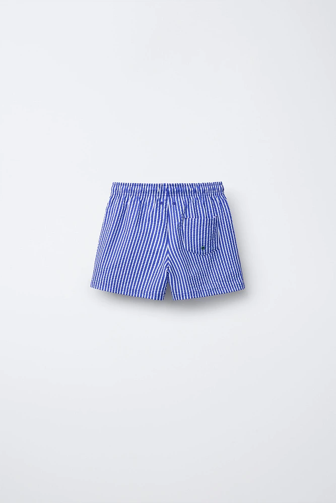 6-14 ANS/ SHORT DE BAIN EN SEERSUCKER