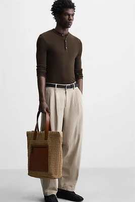 SAC CABAS TRESSÉ