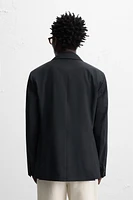 BLAZER CROISÉE 100 % LAINE