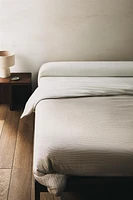 HOUSSE DE COUETTE RAYURES TEXTURE