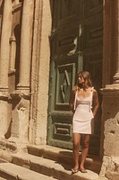 SHORT TIE-STRAP DRESS