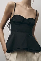 ZW COLLECTION BUSTIER TOP