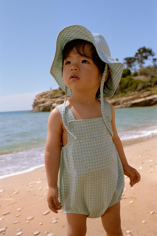 GINGHAM HAT