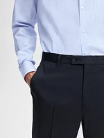 Plain wool suit pants