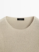 100% linen knit sweater