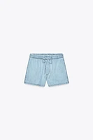 SHORT BOXER EN JEAN TRF