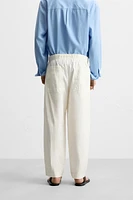 PANTALON RELAXED FIT COTON - LIN