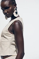 STRUCTURED VEST TOP