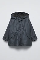 RUBBERIZED LINED RAINCOAT