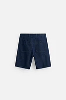 BERMUDA EN DENIM RELAXED FIT