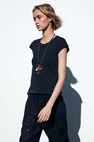SHORT SLEEVE COTTON T-SHIRT