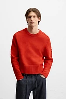 CABLE-KNIT SWEATER LIMITED EDITION