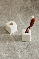 CERAMIC TOOTHBRUSH HOLDER
