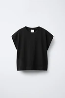 PLAIN EYELASH T-SHIRT