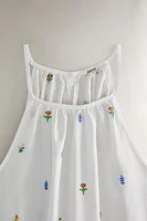 CHEMISE DE NUIT COTON MINIFLEUR