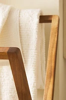 ACACIA WOOD TOWEL RACK