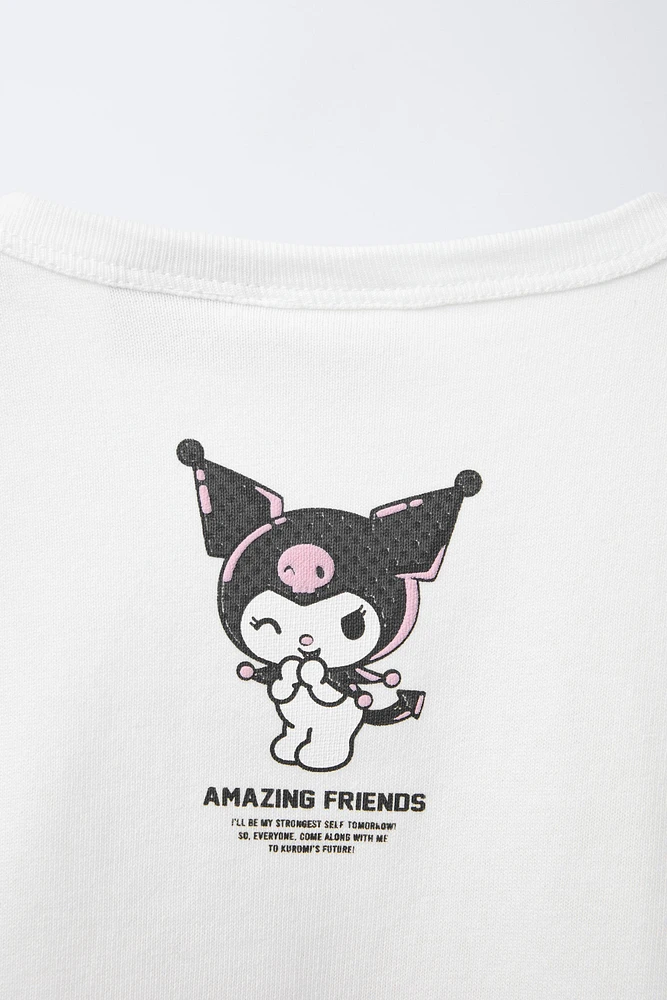 KUROMI © SANRIO PRINTED T-SHIRT