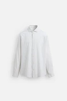 TEXTURED STRIPED SHIRT