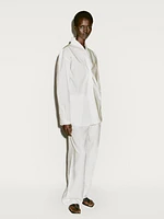 Chemise en popeline à col montant - Limited Edition
