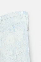 JEAN COUPE BAGGY FINI GRATTÉ