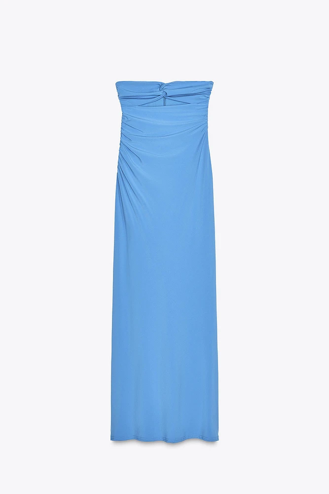 ROBE BUSTIER AJOURÉE