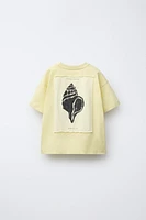 SHELL PRINT T-SHIRT