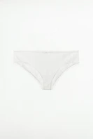 LACE TRIM POINTELLE PANTIES