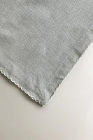 SCALLOPED TABLECLOTH