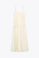 ZW COLLECTION PATCHWORK EMBROIDERED DRESS