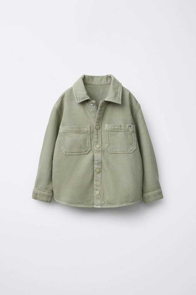 FLOWING TWILL OVERSHIRT