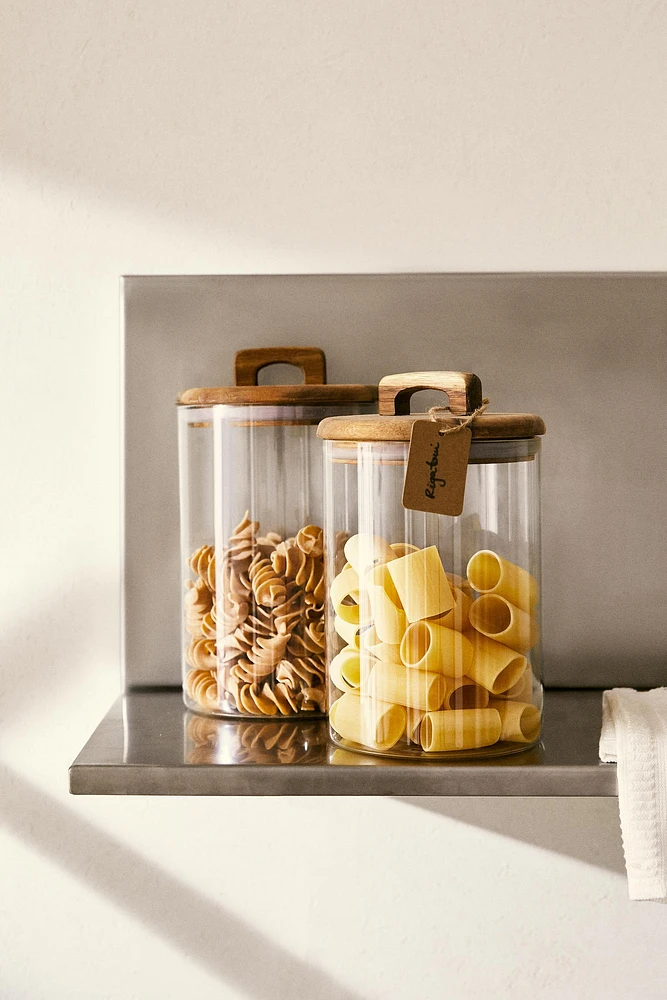 MEDIUM-SIZED WIDE STORAGE JAR