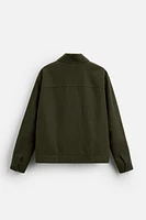 TWILL STRUCTURE JACKET