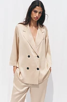 BLAZER EFFET PLISSÉ