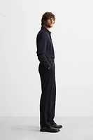 TEXTURED STRETCH SHIRT