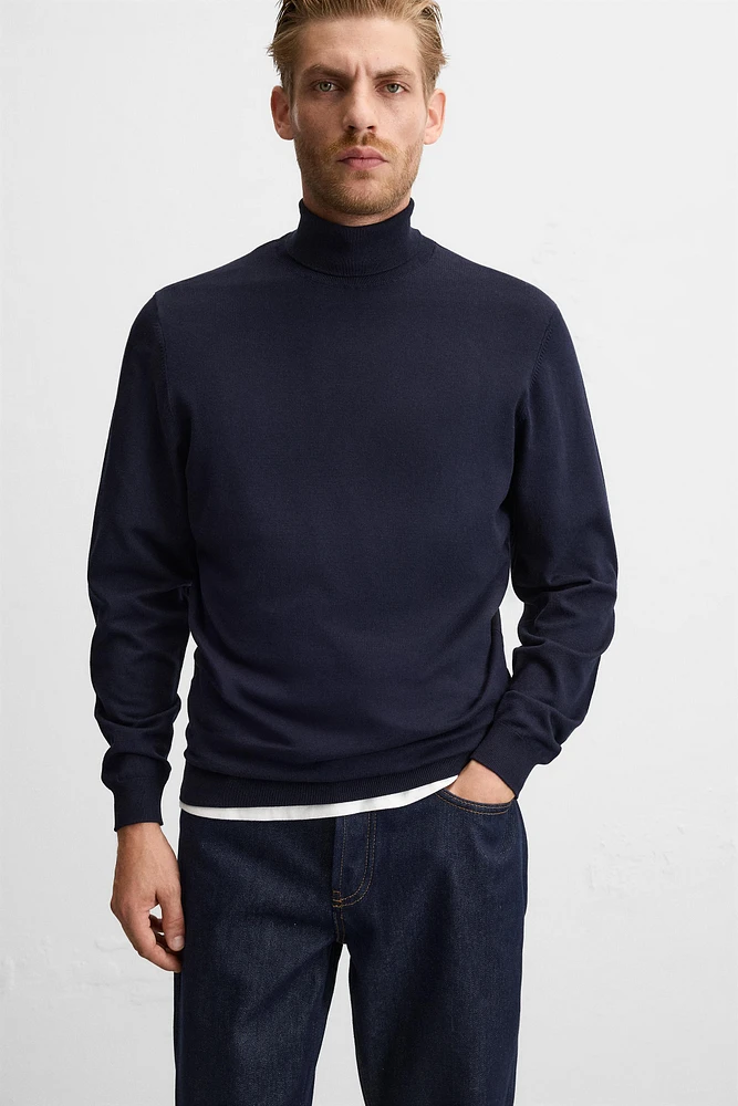 VISCOSE BLEND SWEATER