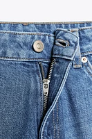 SHORT EN JEAN JORTS TRF TAILLE BASSE