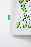 T-SHIRT IMPRIMÉ GRAFFITI