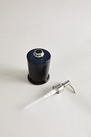BLUE GLASS SOAP DISPENSER