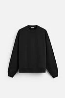 BOXY FIT CREW NECK SWEATSHIRT