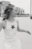 STAR KNOT RIB TOP