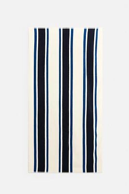 SERVIETTE DE PLAGE À RAYURES