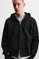 HEAVYWEIGHT HOODED ZIP SWEATSHIRT