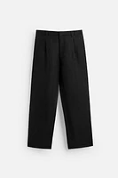 100% LINEN SUIT PANTS