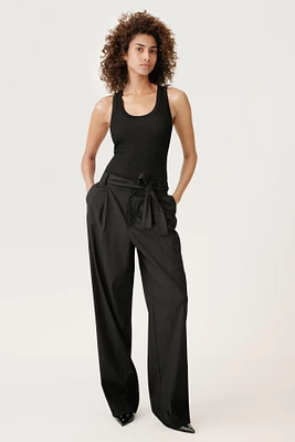 PANTALON EN LAINE AVEC CEINTURE 50E ANNIVERSAIRE