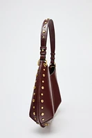 STUDDED SHOULDER BAG