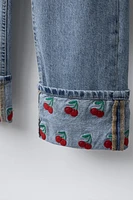 JEAN STRAIGHT CERISES