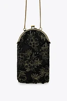 SAC BRODÉ FLEURS FANTAISIE