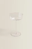 COUPE À CAVA VERRE SOUFFLÉ CRISTALLIN