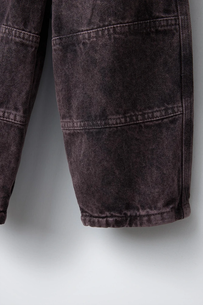 PANTALON EN SERGÉ OVERDYE