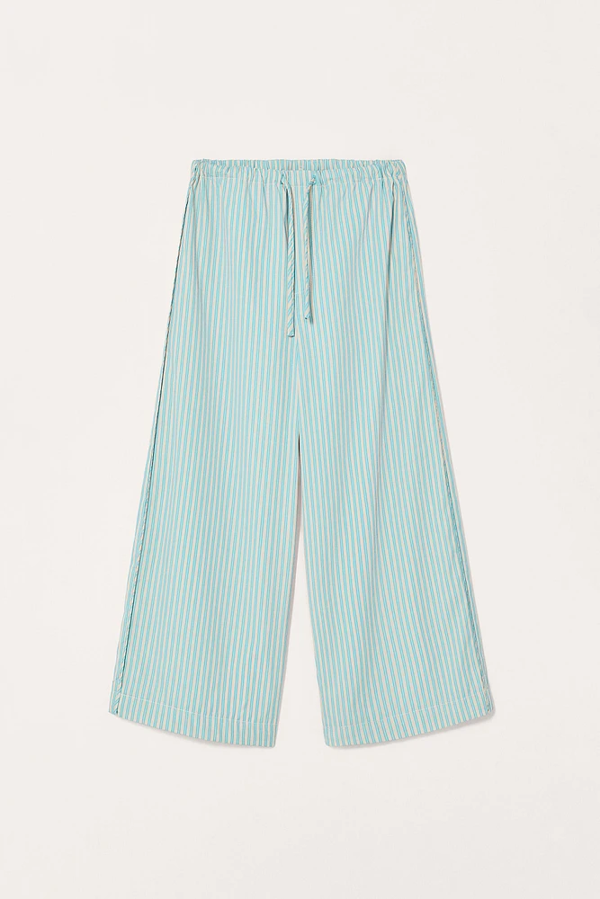 JUPE-CULOTTE À RAYURES LIMITED EDITION